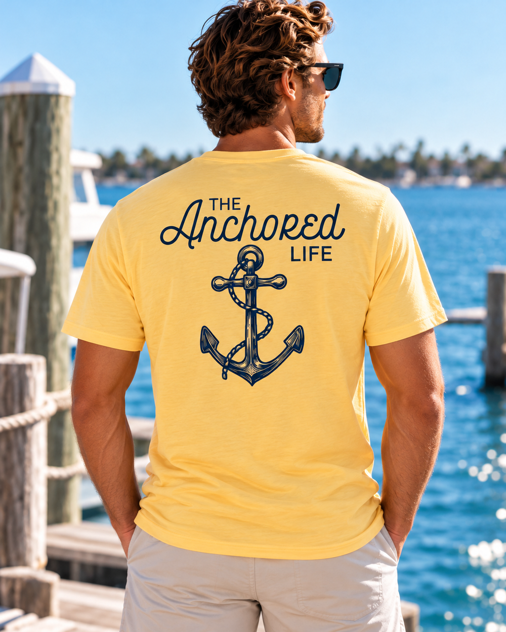 Yellow - Men's Everyday Anchor Tee