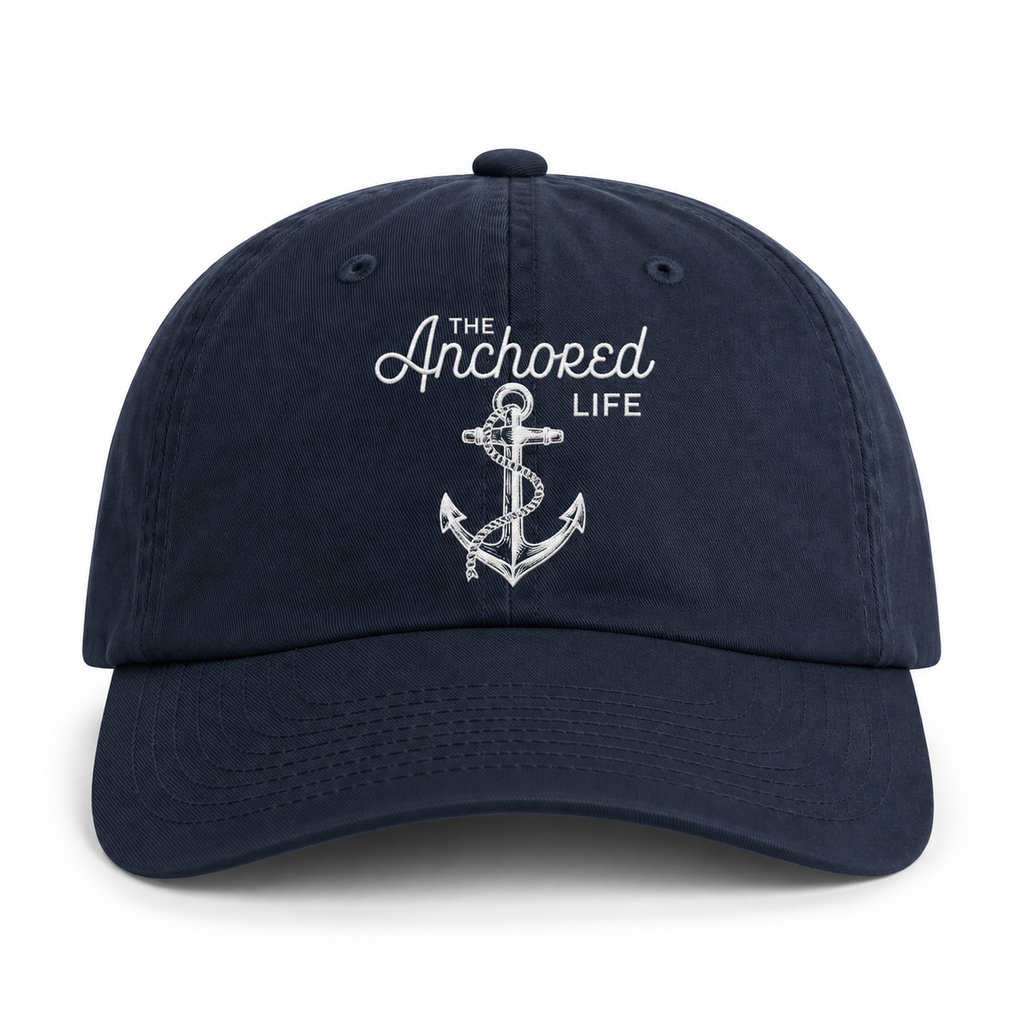 Navy Blue - Anchored Signature Hat