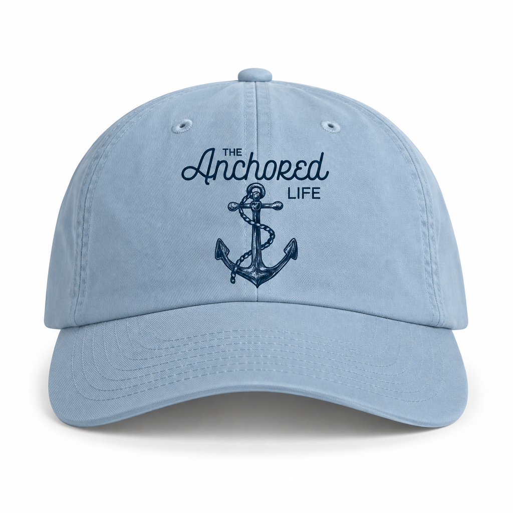 Powder Blue - Anchored Signature Hat