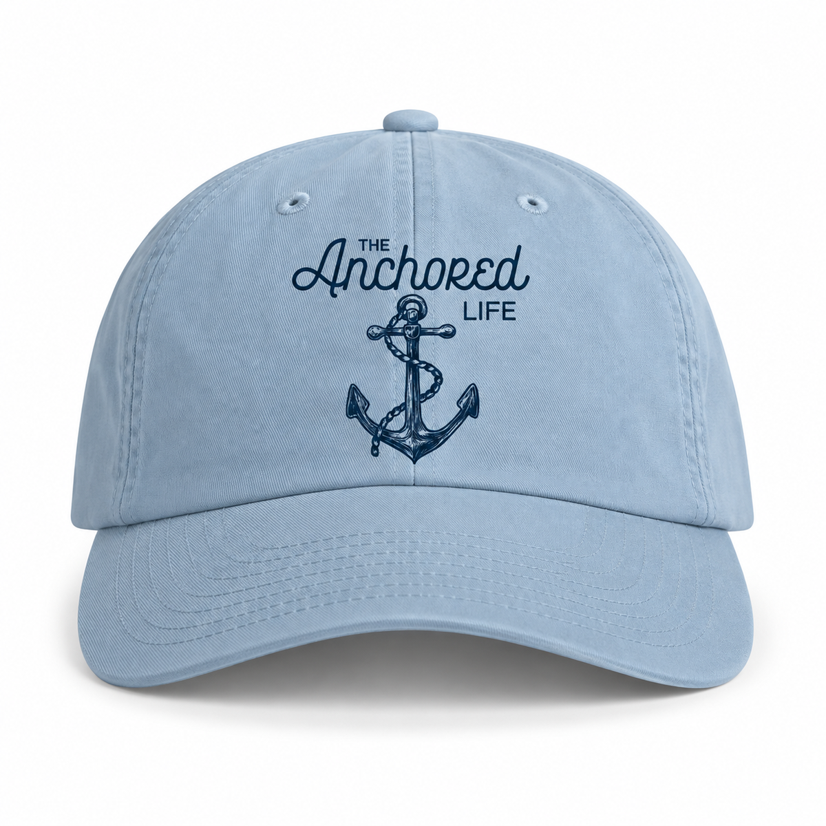 Powder Blue - Anchored Signature Hat