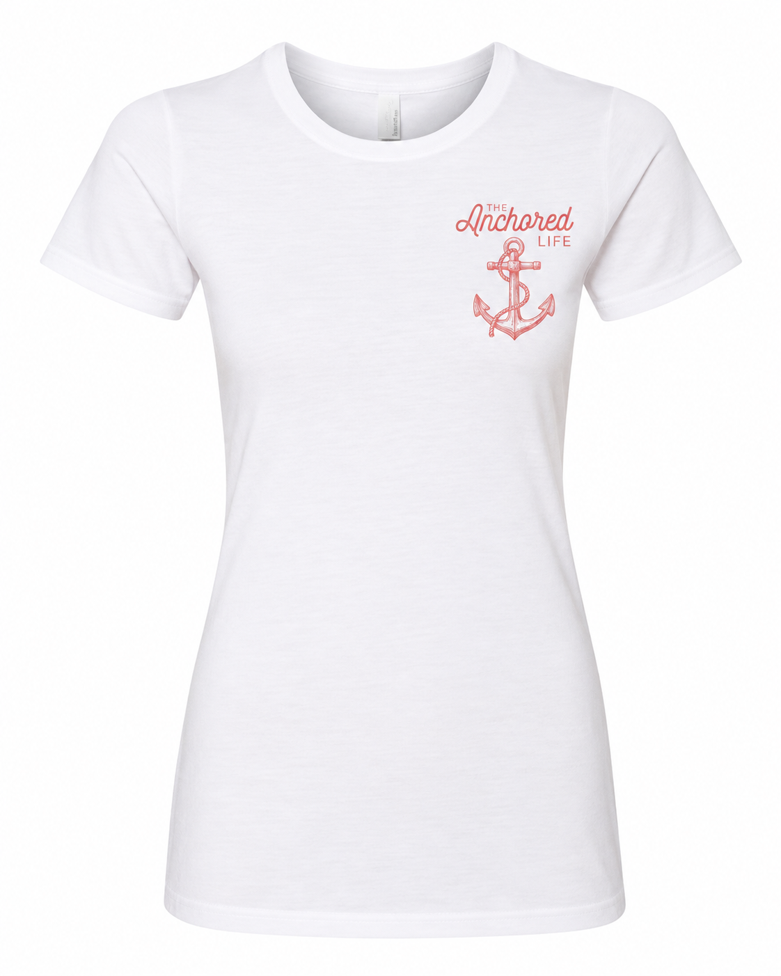 White - Anchored Life Everyday Tee